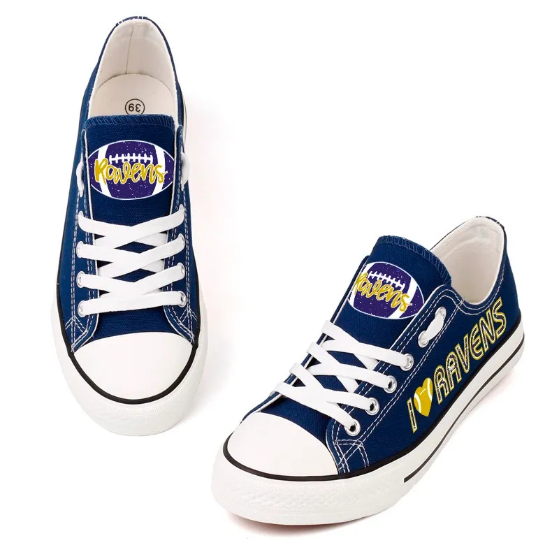 Baltimore Ravens New Low Top - Side View