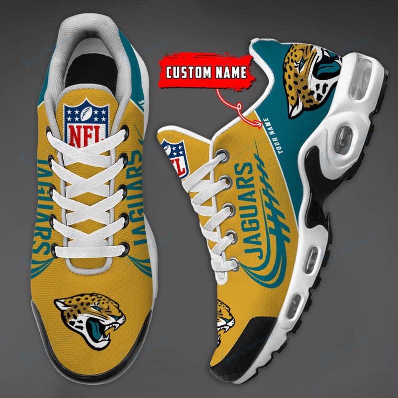 Jacksonville Jaguars Personalized Plus T-N Youth Sneakers
