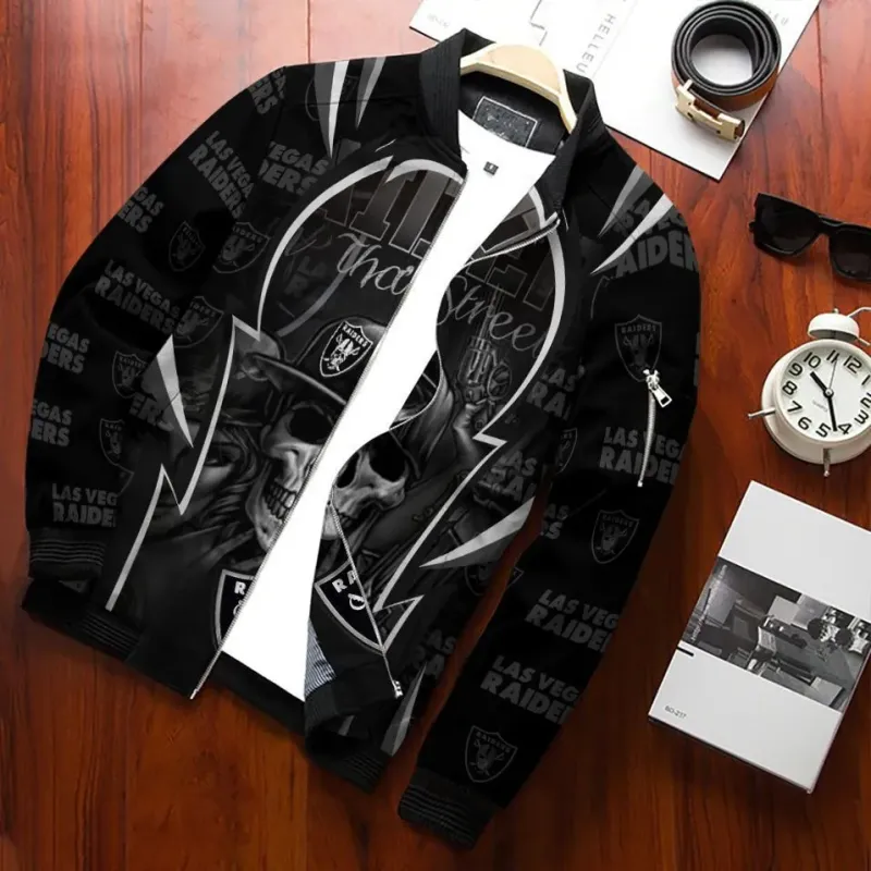 Las Vegas Raiders Bomber Jacket