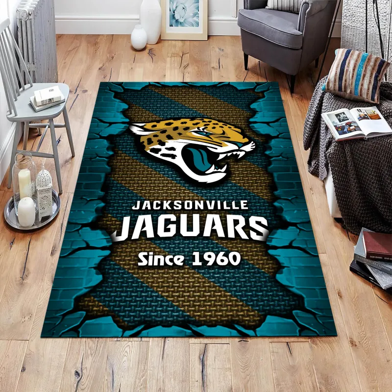 Jacksonville Jaguars Rectangle Rug