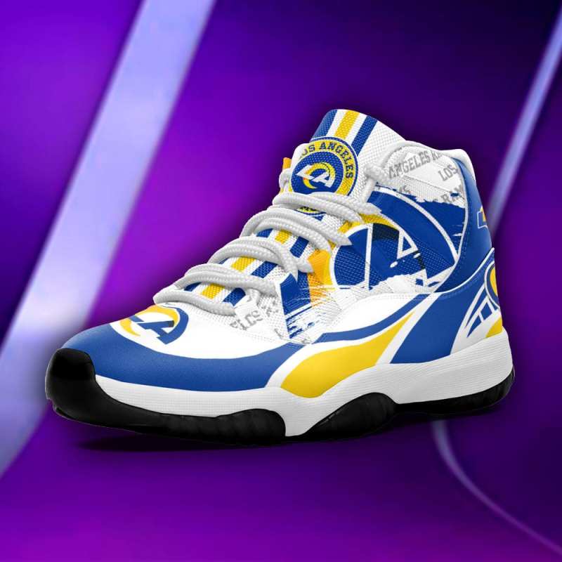Los Angeles Rams AJD11 Sneakers Display