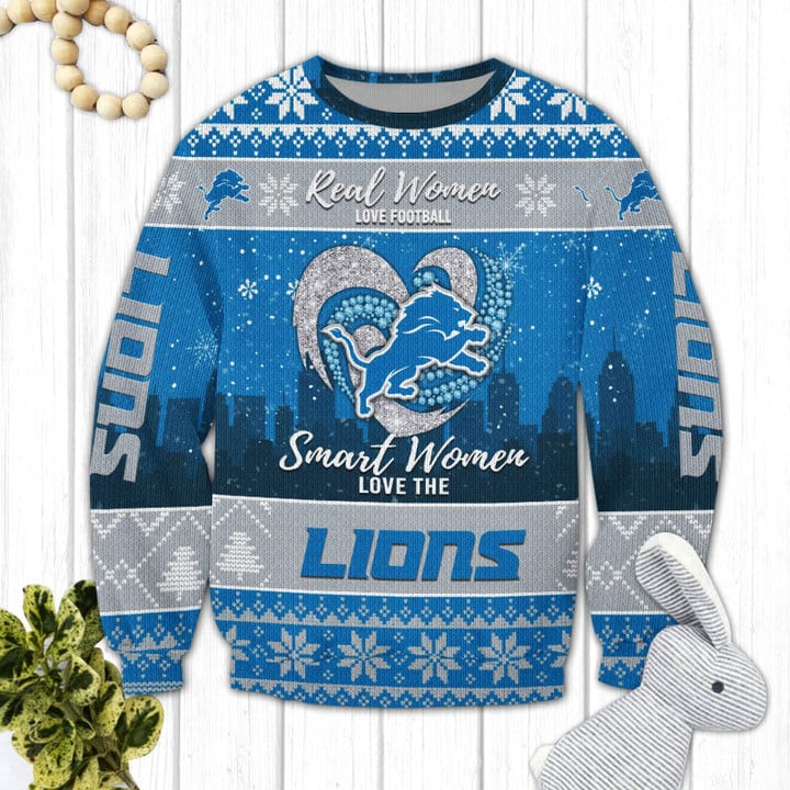 Detroit Lions Woolen Sweater