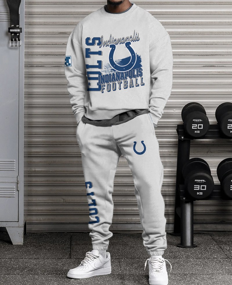 Indianapolis Colts 3D Sweatsuit and Sweatpants