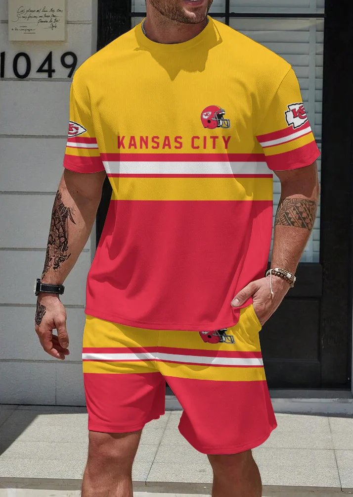 Kansas City Chiefs T-shirt and Shorts