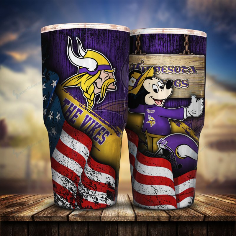 Minnesota Vikings Tumbler Image 1
