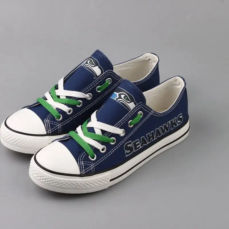 Seattle Seahawks New Low Top Background 1