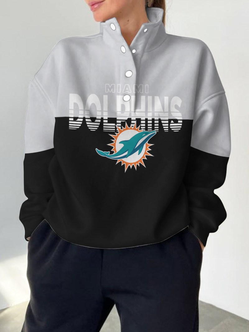 Miami Dolphins Casual Sweatshirt