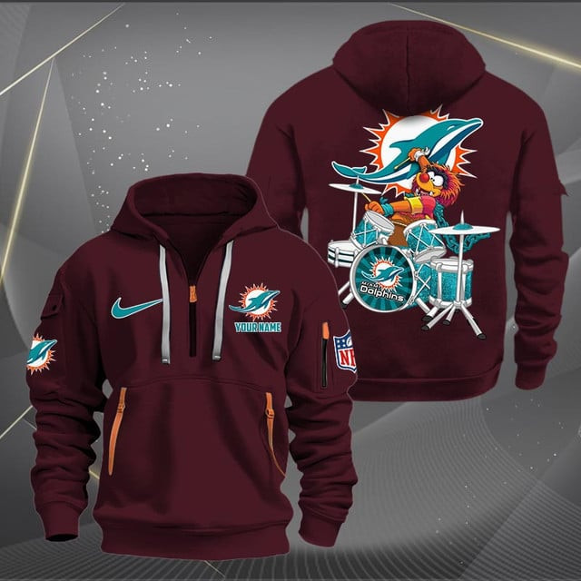 Personalized Miami Dolphins Hoodie