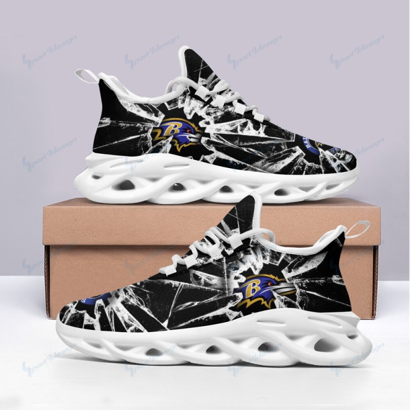 Baltimore Ravens Yezy Running Sneakers