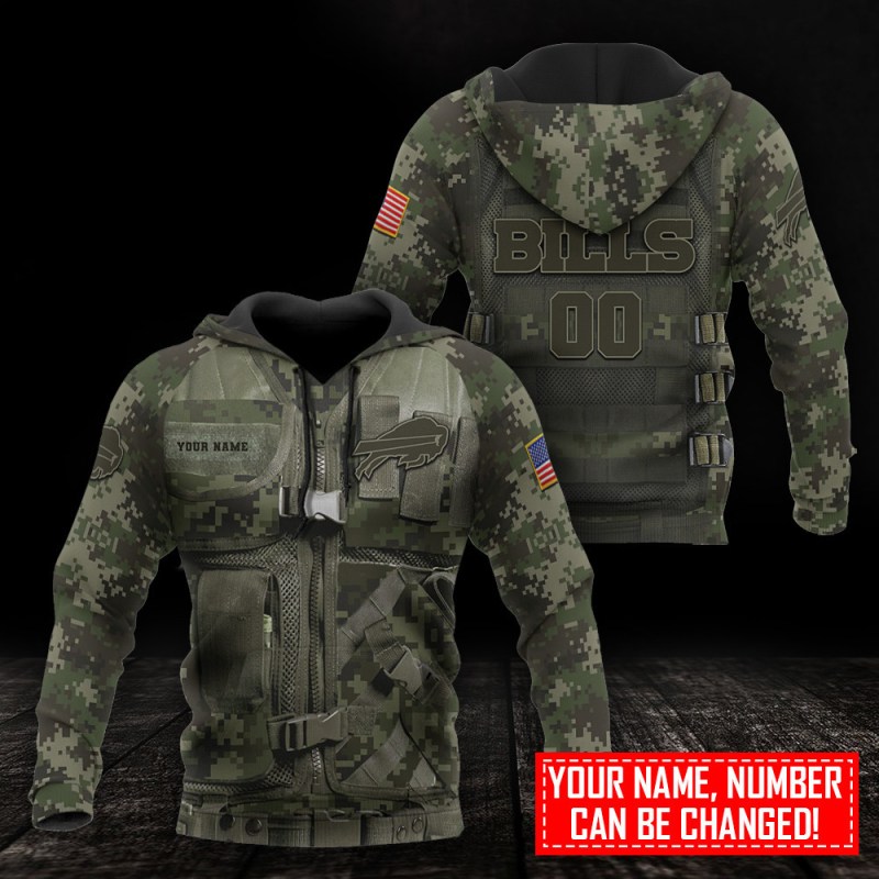 Buffalo Bills Personalized Hoodie