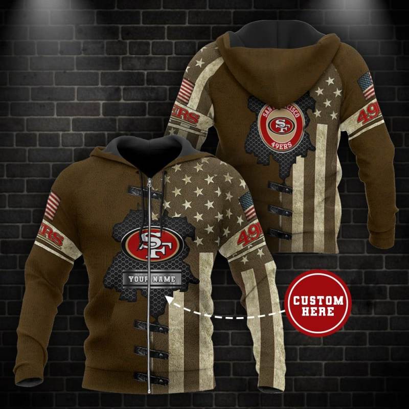 San Francisco 49ers Personalized Hoodie