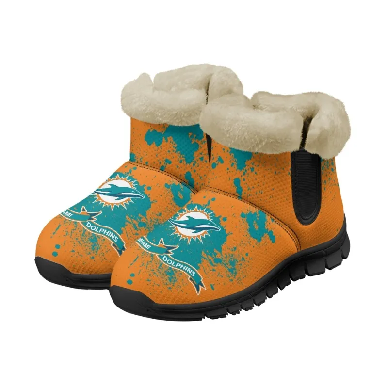 Miami Dolphins Snow Boots Image 7