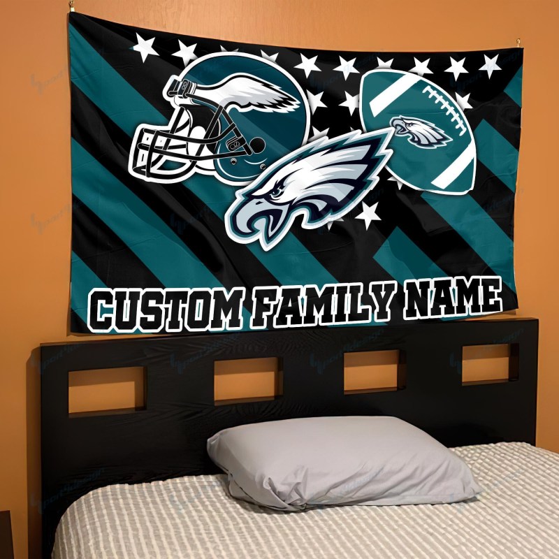 Philadelphia Eagles Personalized Flag