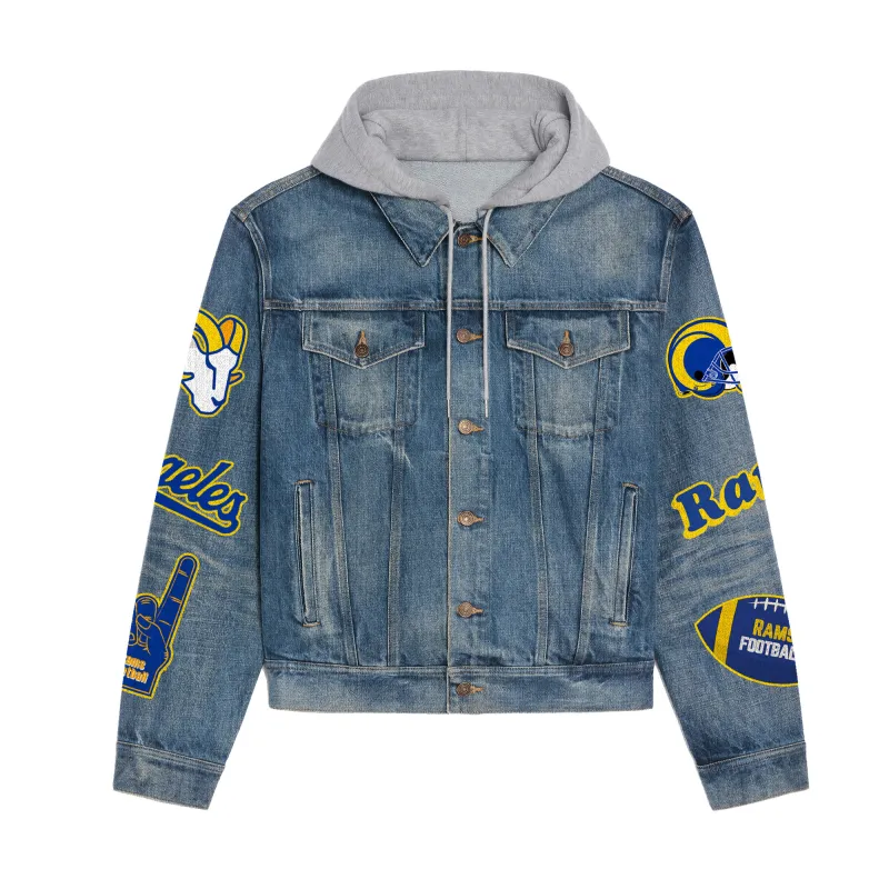 Los Angeles Rams Hooded Jacket - Stylish and Sporty