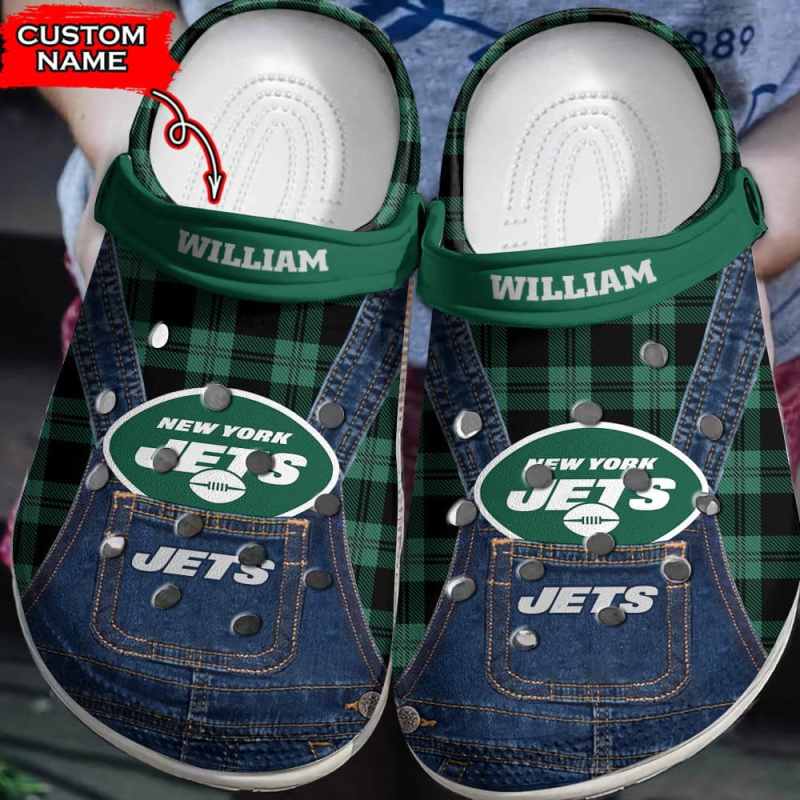 New York Jets Personalized Limited Clog