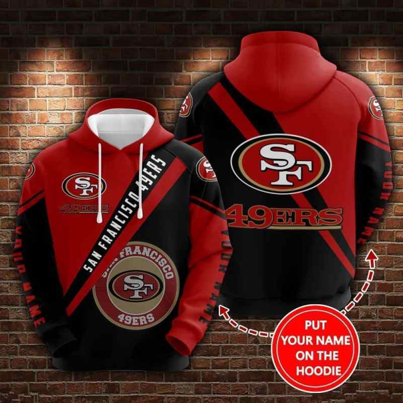 San Francisco 49ers Personalized Hoodie