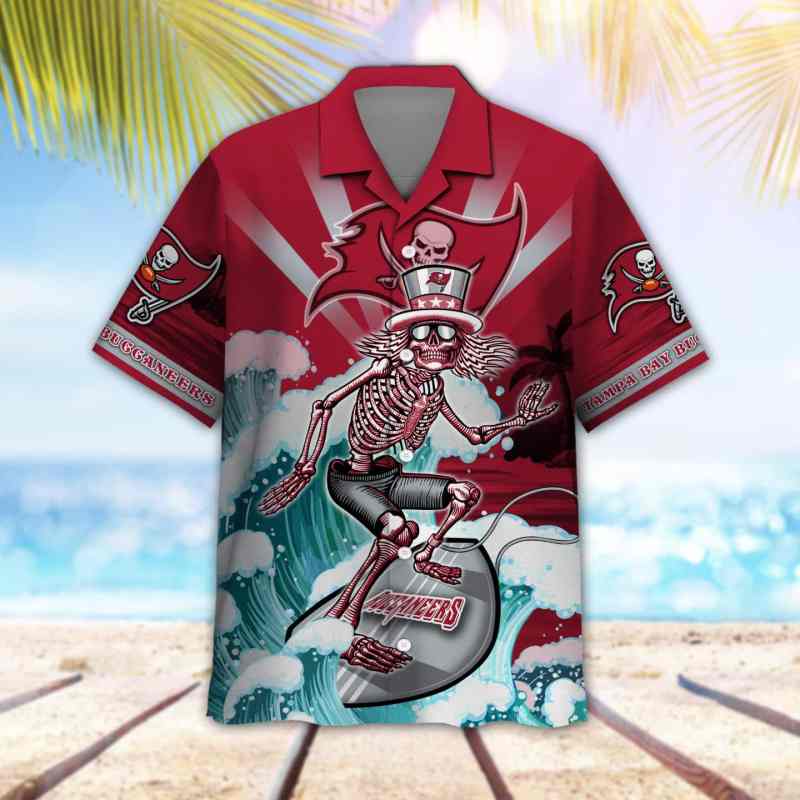 Tampa Bay Buccaneers Button Shirt