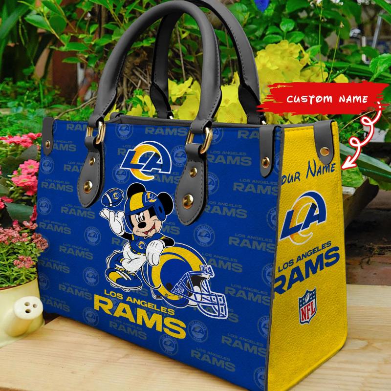 Los Angeles Rams Hand Bag Mockup 1