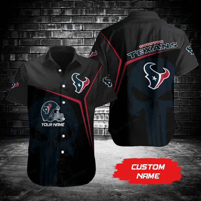 Houston Texans Button Shirt Sizing Chart