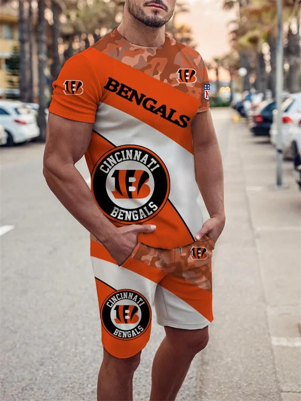 Cincinnati Bengals T-Shirt and Shorts