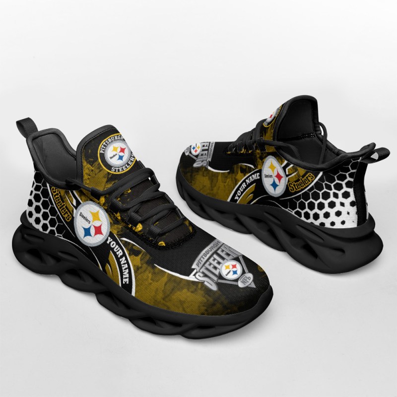 Stylish Design of Pittsburgh Steelers Sneakers