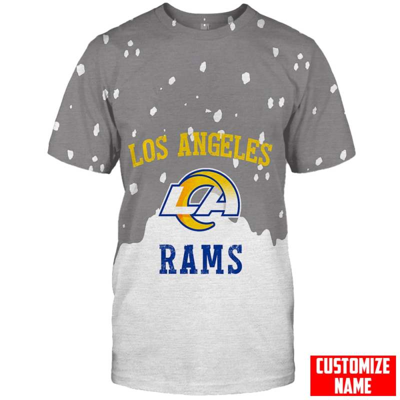 Los Angeles Rams Personalized T-Shirt Image 1