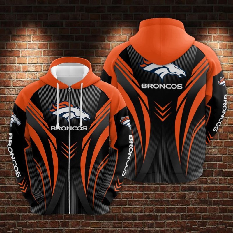 Denver Broncos Hoodie and Jogger Set