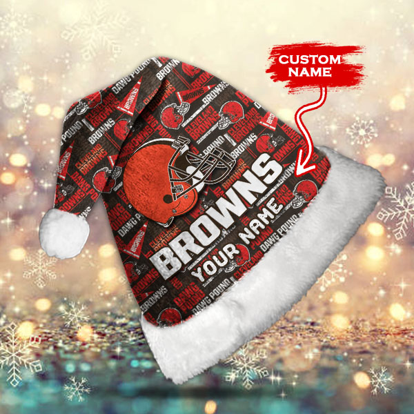 Cleveland Browns Christmas Hat