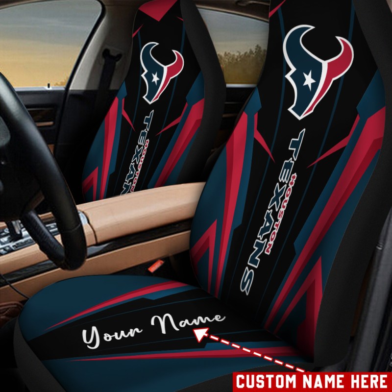 Houston Texans Personalized Car Seat Covers