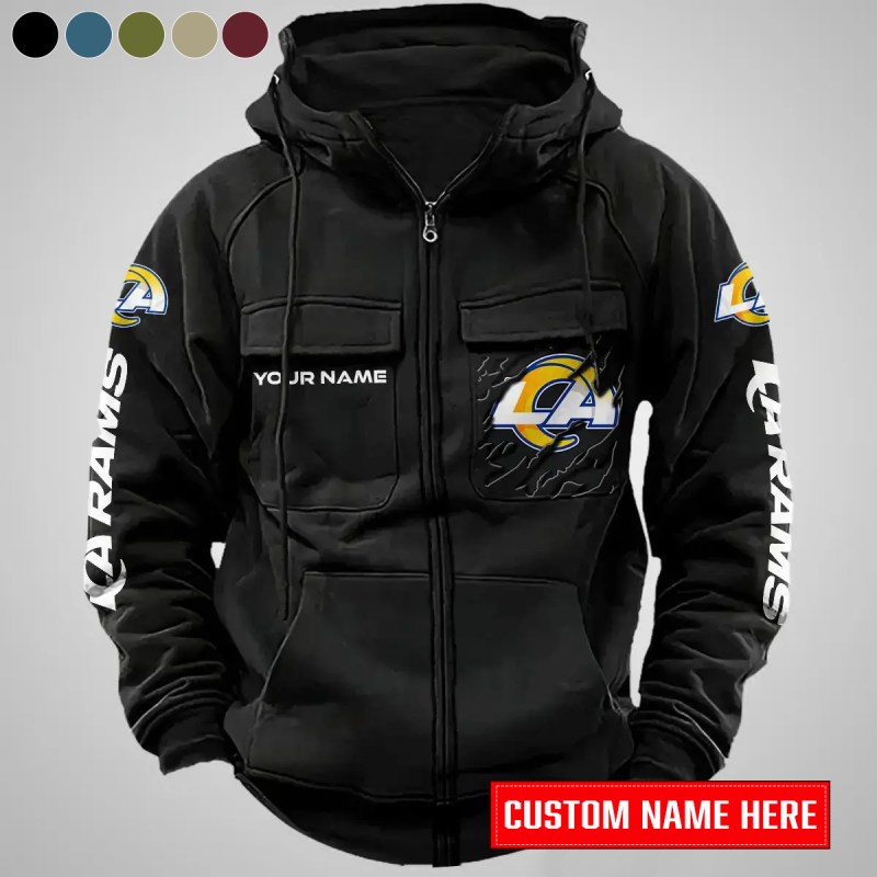 Los Angeles Rams Hoodie Black