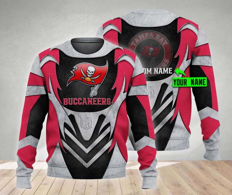 Tampa Bay Buccaneers Personalized Ugly Christmas Sweater