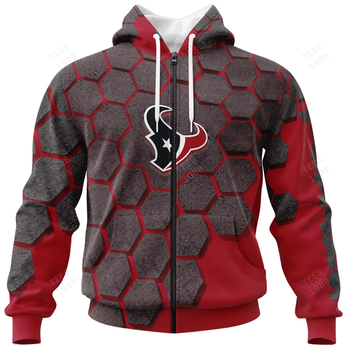 Houston Texans All Over Printed Sweater 2