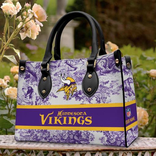 Minnesota Vikings Hand Bag Lifestyle View