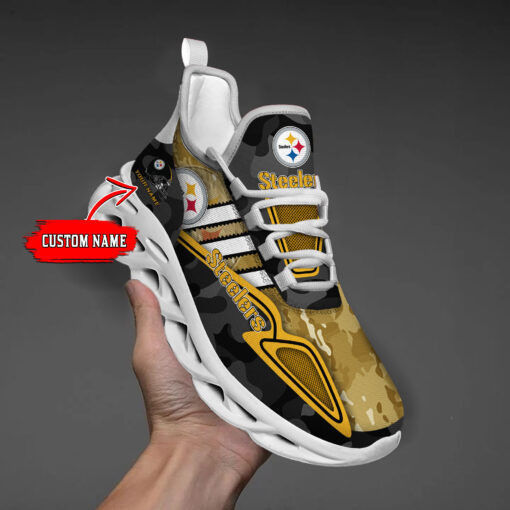 Pittsburgh Steelers Personalized Yezy Running Sneakers