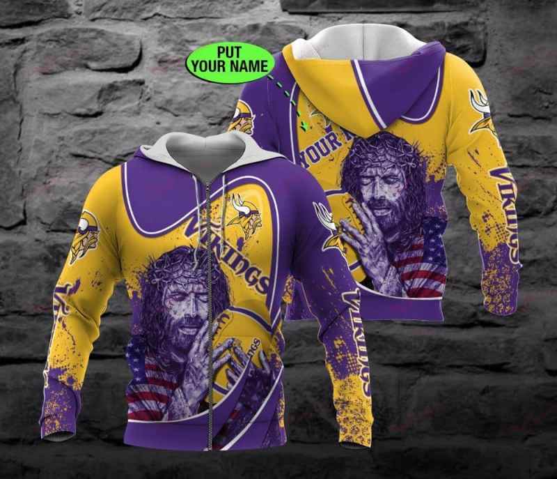 Minnesota Vikings Personalized Sweater