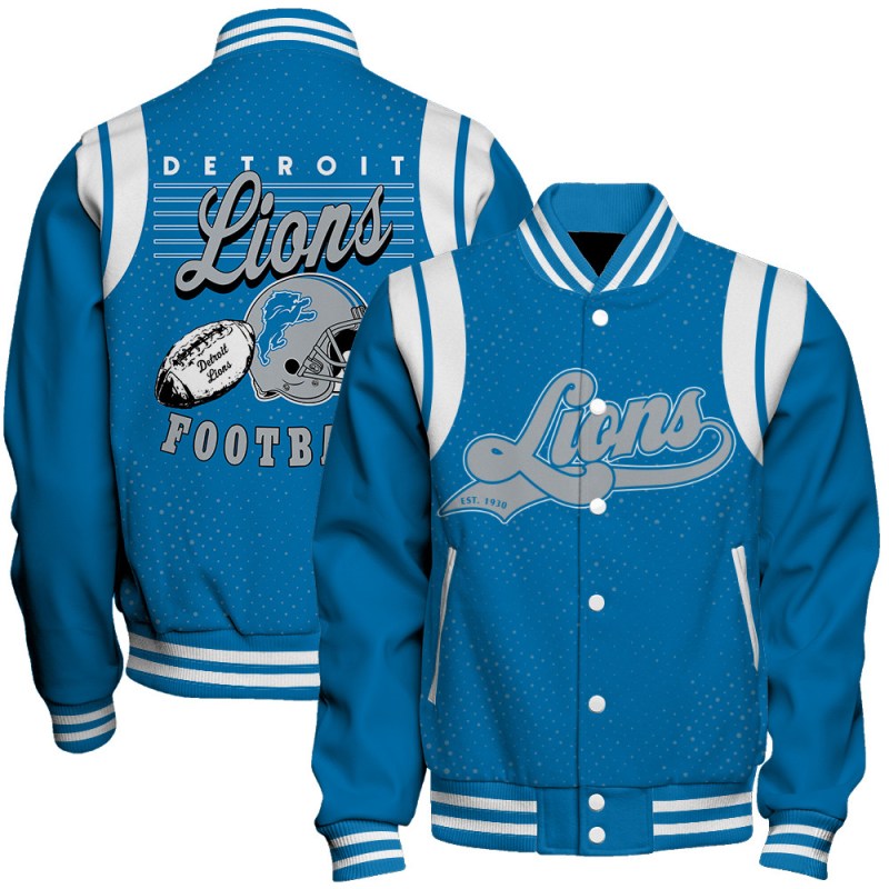 Detroit Lions Varsity Jacket