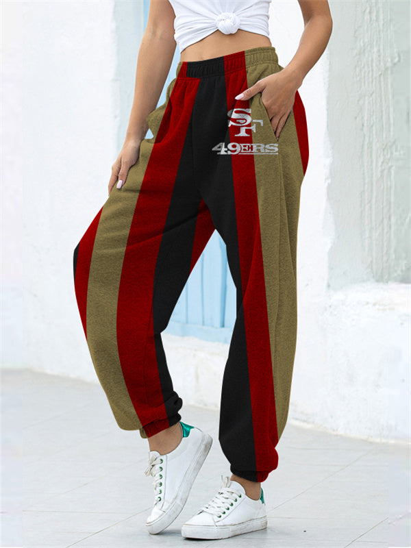 San Francisco 49ers 3D Printed Pocket Sweatpants