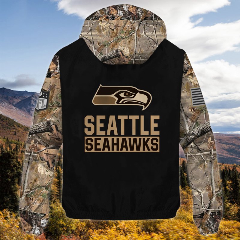 Seattle Seahawks Hunting Jacket Image 1