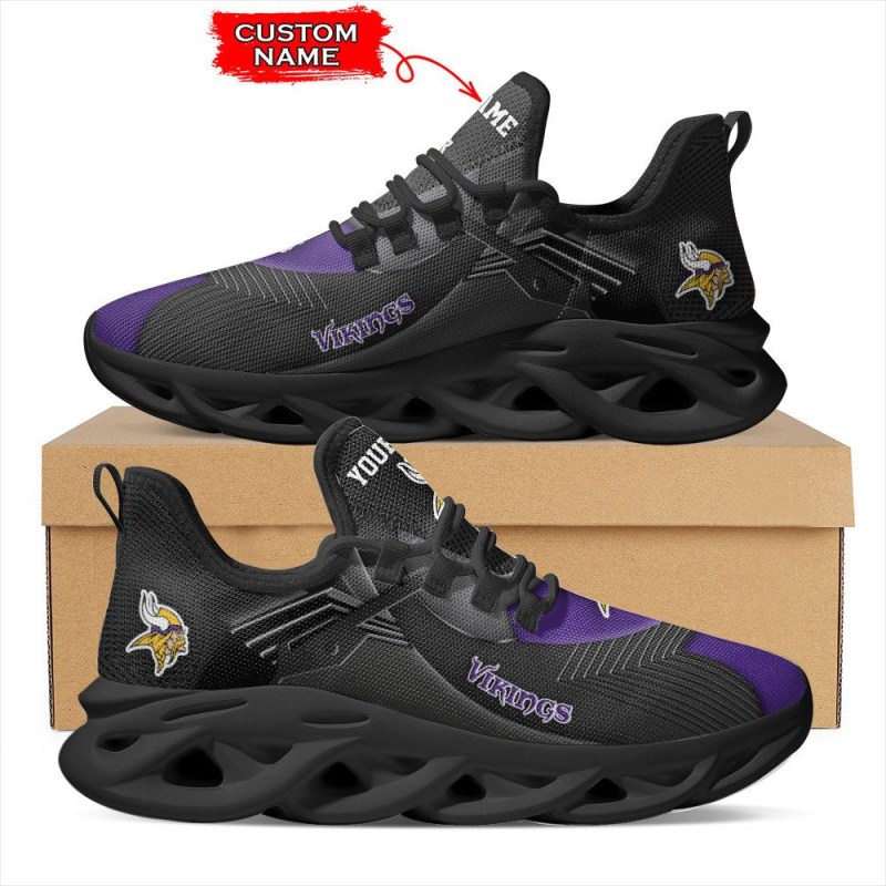 Personalized Yezy Sneakers for Vikings Fans