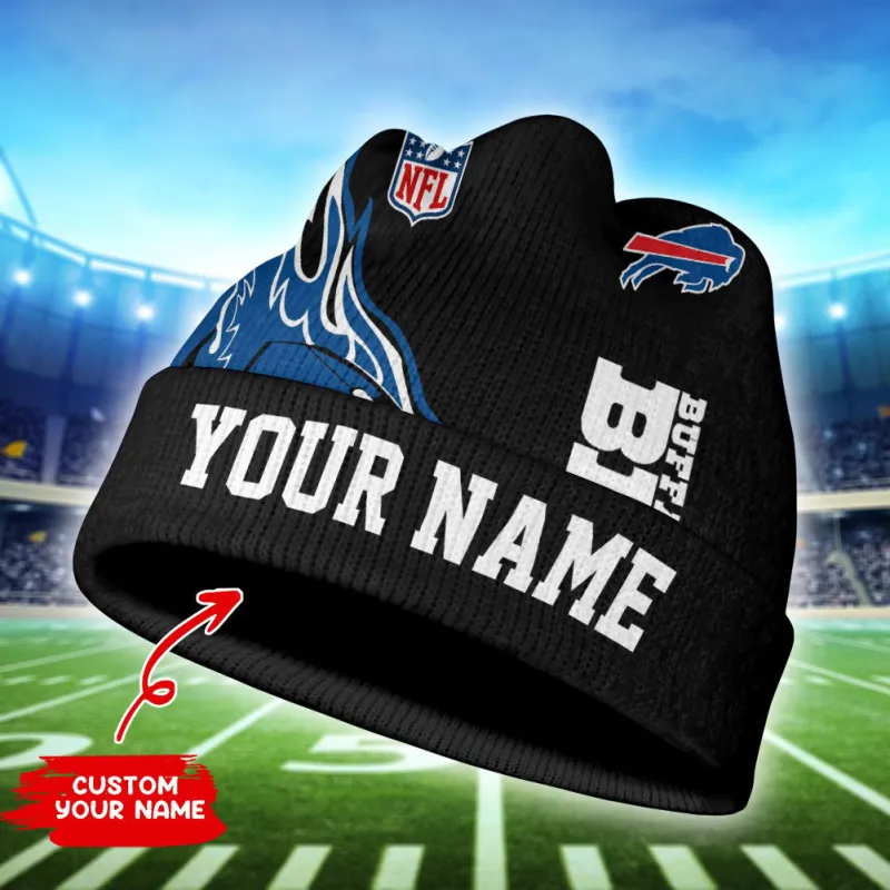 Buffalo Bills Personalized Wool Beanie