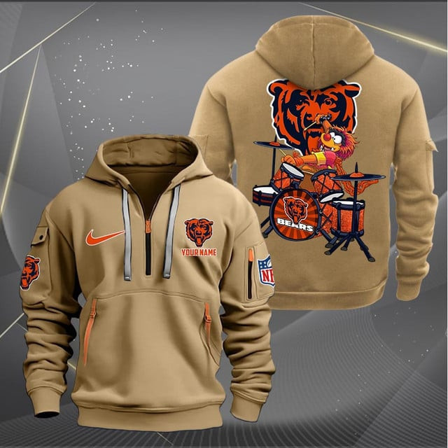 Hooded Quarter Zip Hoodie for Fans