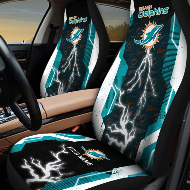 Miami Dolphins Car Seat Covers
