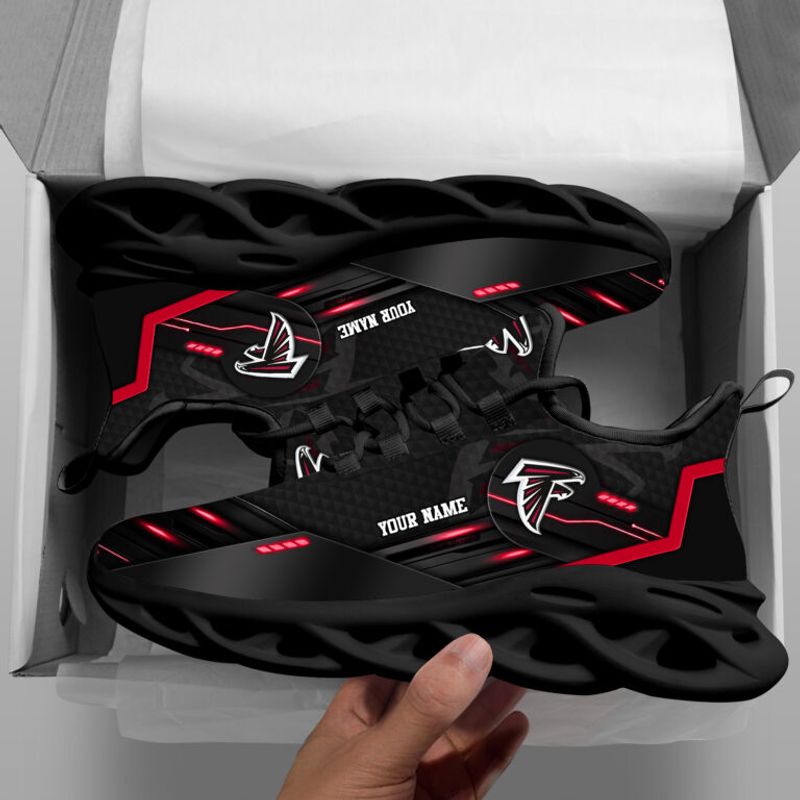 Atlanta Falcons Personalized Yezy Running Sneakers