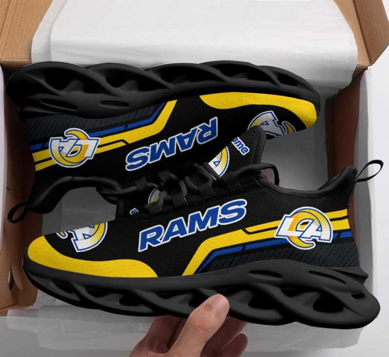 Los Angeles Rams Yeezy Running Sneakers