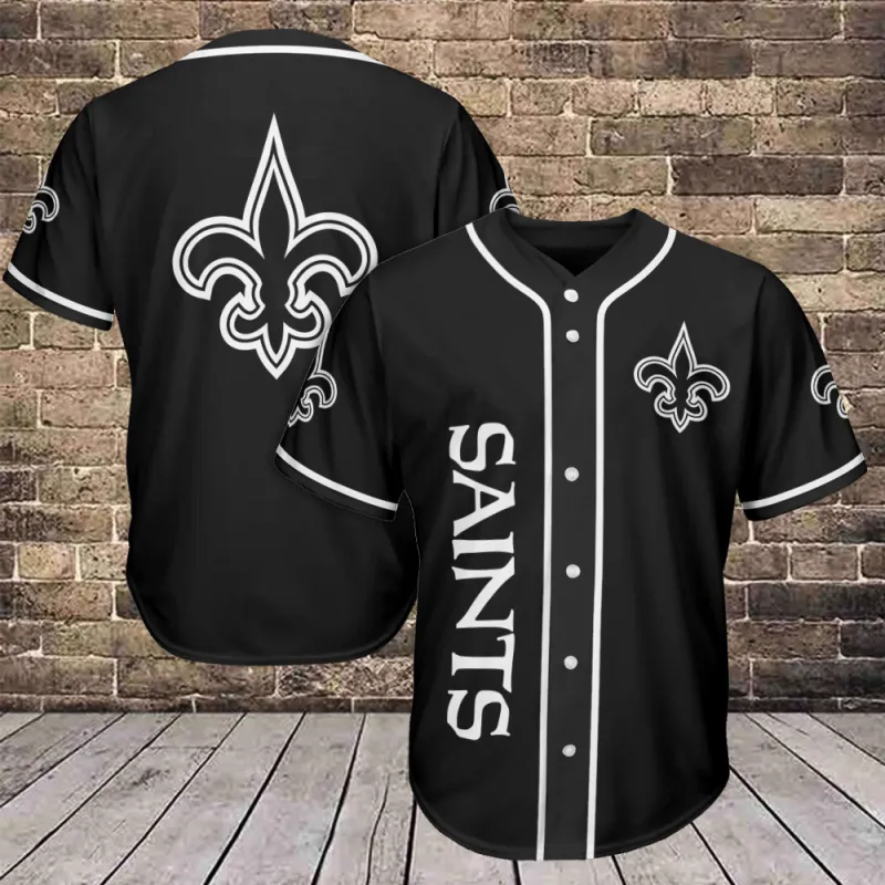 New Orleans Saints Baseball Jersey
