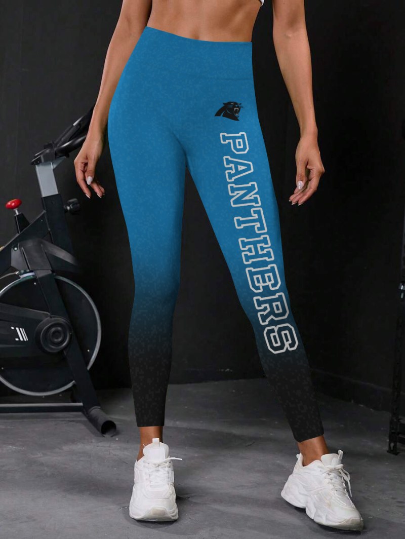 Comfortable Carolina Panthers Leggings