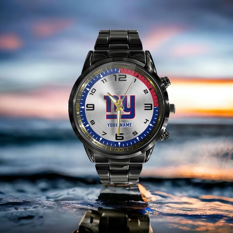 Sporty Black Watch for Fans