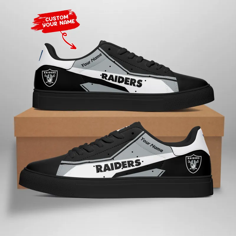 Las Vegas Raiders Personalized SS Custom Sneakers Image 3