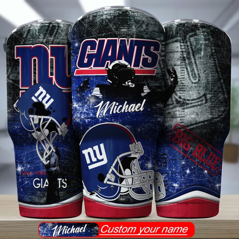 New York Giants Personalized Tumbler