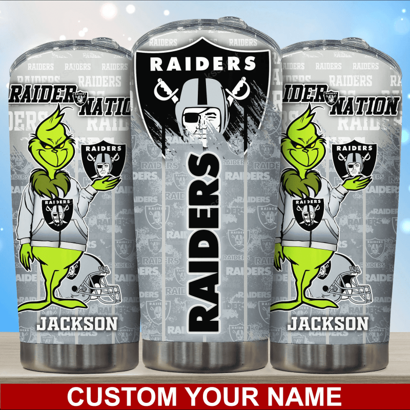 Las Vegas Raiders Personalized Tumbler